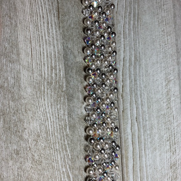 Handmade Swarovski Crystal “Ice” Bracelet - Picture 5 of 6